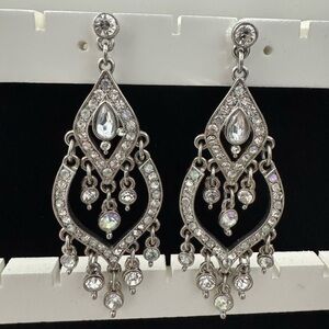 Elegant Silver Dangle Earrings
